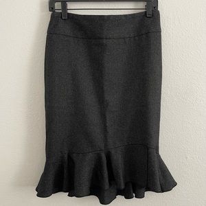 Express Design Studio - Gray Trumpet Pencil Skirt - Size 2